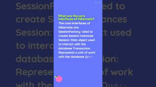 Hibernate Shorts3  hibernate interview questions [upl. by Ahsinan]