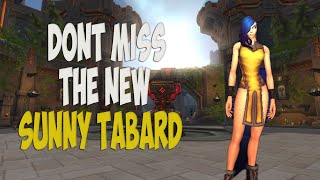 HOW TO GET THE NEW LIMITED CLASSIC SUNNY TABARD [upl. by Eal]