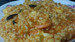 Arroz de pescado en olla GM G [upl. by Kidd]