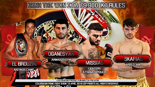 COLOSSEUM II Fight Robert Oganesyan vs Petros Skafias [upl. by Ccasi508]