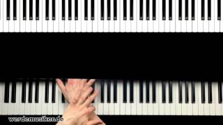 Pirates of the Caribbean  Hes a pirate  Piano Tutorial  Teil 14  Klavier lernen [upl. by Rhee]