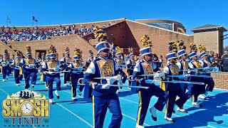 NCAT BGMM  Marching In  Hampton Homecoming 2023 [upl. by Loziram]