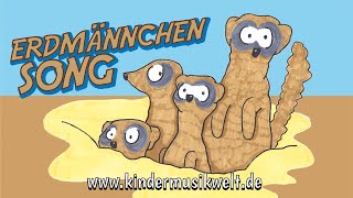 Erdmännchen Song  Kinderlied zum Lernen amp Mitsingen  Kindermusikwelt [upl. by Nad]