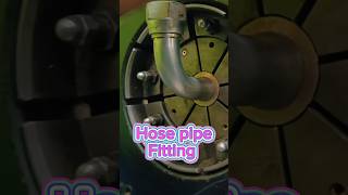 How to make Hydraulic hose pipe fittings  hydraulic pipe [upl. by Aniles]