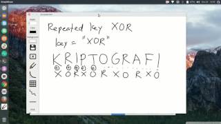 Tutorial 8 Kriptografi  XOR cipher dengan repeated key [upl. by Charlean]