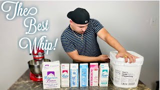 Reviewing different Whipped Cream Frostings [upl. by Hairakcaz581]