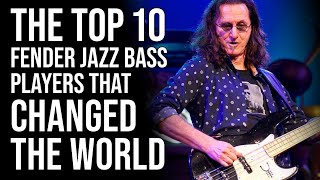 The Top 10 Fender Jazz Bass Players That Changed the World [upl. by Benito]