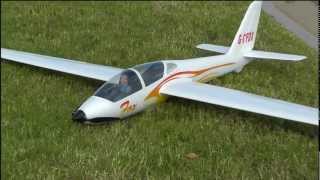 FMSHK Fox 232m EPO Glider [upl. by Ecaidnac746]