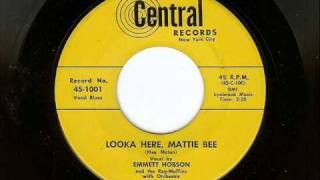 EMMETT HOBSON  LOOKA HERE MATTIE BEEwmv [upl. by Bennion]