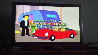 The Simpsons Treehouse Of Horror XII End Credits 2001 [upl. by Ledairam681]