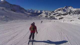 Skiing Val Thorens december 2016 [upl. by Rosemari]