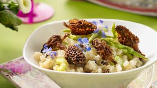 Recette  Risotto aux morilles [upl. by Sibelle458]