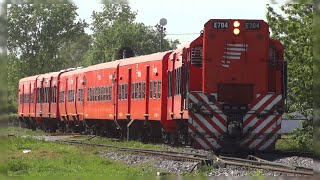 EMD G22CU E704 llegando a  Villa Rosa [upl. by Mahmud]