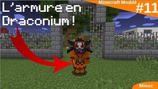 JAI LARMURE EN DRACONIUM  11 Minecraft moddé [upl. by Deonne]