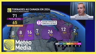 Tornades au Québec  Première en dix ans [upl. by Eiro]