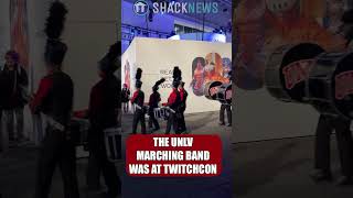 The UNLV Marching Band at TwitchCon 2023 unlv twitch twitchcon2023 [upl. by Eniamreg]