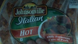 I review Johnsonville Hot Italian Sausage [upl. by Renrag804]