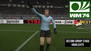 1974 World Cup SIM  Matchday 3 Highlights  Part 2  Second Group Stage [upl. by Sedrul]