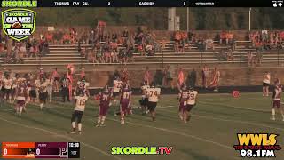 Tonkawa at Perry Football mp4 [upl. by Enylhsa]