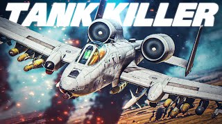 TANK KILLER  A10C Warthog Close Air Support  Digital Combat Simulator  DCS [upl. by Corsetti]