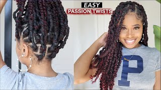 2 Hour EASY CROCHET PASSION TWISTS cheat method [upl. by Bertine]