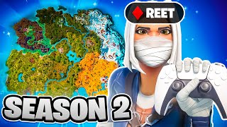 Reet DOMINATES Fortnite SEASON 2 [upl. by Tamarra]