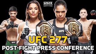 UFC 277 Peña vs Nunes 2 PostFight Press Conference  MMA Fighting [upl. by Ynattib]