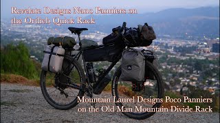 Revelate Designs Panniers on Orlieb QR  Mountain Laurel Designs Panniers  Old Man Mountain Divide [upl. by Carolyn]