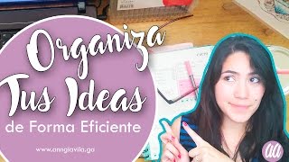 Cómo organizar tus ideas de forma EFICIENTE  Community Manager [upl. by Alket953]