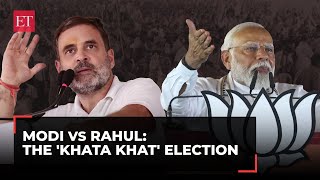 The Rise of Khata Khat in the 2024 Elections Modi vs Rahul Gandhi [upl. by Horner525]