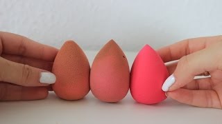 Beautyblender Vergleich  Ebelin Ei  Rossmann Ei [upl. by Jesher]