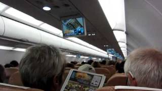 Silkair A319 Safety video [upl. by Blackburn]