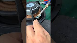 Speaker assembly audio woofer factory [upl. by Anahahs]