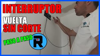 Como INSTALAR un INTERRUPTOR de luz simple [upl. by Oivaf]