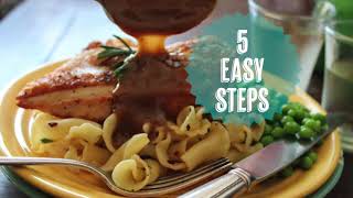 How to Make a Pan Sauce from a Seared Chicken Breast [upl. by Enrol720]