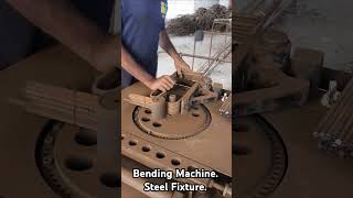 Steel Rod Bending Machine Operator Video✅ viralvideo kamalpandey steelfixer bending machine🙏💟 [upl. by Franky916]