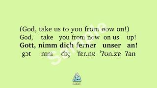 Johann Sebastian Bach  BWV 225  2 Gott nimm dich ferner unser an  Aria Chorus I [upl. by Tymes]