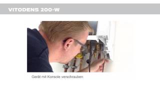 Viessmann Kombination Solarkollektoren mit Gas Brennwertkessel [upl. by Ricki]