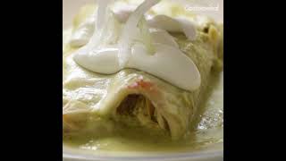 Enchiladas suizas verdes con queso gratinado  Cocina Vital [upl. by Crista799]