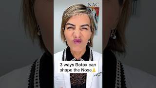 nosebotox nostrilslimmingbotox nosetiplift botox botoxtraining drbitafarrell [upl. by Montford638]