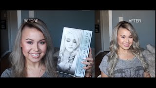 HAIR TALK BELLAMI HAIR EXTENSIONS REVIEW  DEMO [upl. by Schnorr621]