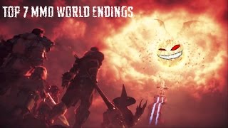 Top 7 MMO Games World Endings [upl. by Eidurt325]