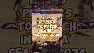 Top 10 Players to Watch in 2024 WNBA Season facts top10facts wnba basketball [upl. by Yrekcaz70]