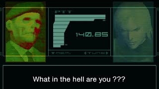 Raiden Warned About AI Censorship  MGS2 Codec Call 2023 Version [upl. by Lemej]