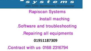 rapiscan maintenance Bangladesh8801884335455 [upl. by Kohn422]