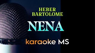 NENA  HEBER BARTOLOME KARAOKE [upl. by Merrie341]