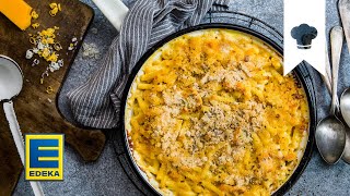 Mac amp Cheese selber machen  Maccaroni mit cremiger Käsesoße und Blumenkohl I EDEKA [upl. by Brynn173]