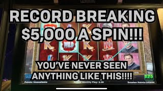 5000 SPINS ✦ MUST SEE HIGH LIMIT SLOTS OVER 15 JACKPOTS [upl. by Mall]