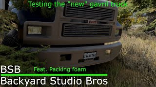 Driving the quotnewquot truck on the rally track  BeamNG Drive S2 EP2 [upl. by Anelej]