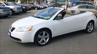 2008 Pontiac G6 Convertible 86382kmswmv [upl. by Angle]